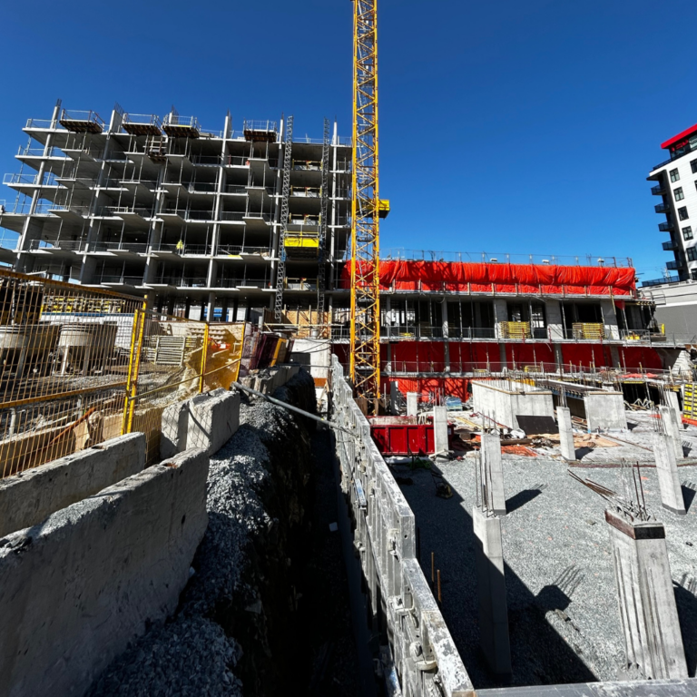 Construction of SOQU Residence in Halifax NS